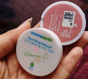 Combo Of Mamaearth Nourishing Lip, Cheek &amp; Eye Tin
