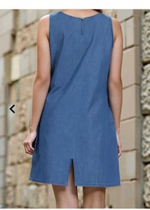 Denim Sleeveless Dress