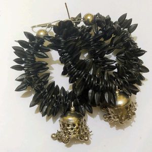 Unique Black Earrings