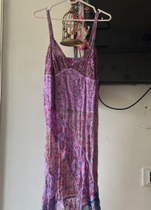 Carrie Bradshaw Patchwork  Dress
