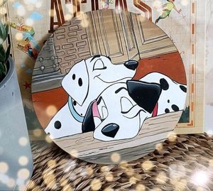 Coaster Painting On Wood