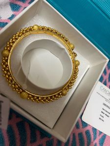 Authentic Gold Tushi Bangle Size 2.5