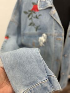 Embroidered Denim Jacket