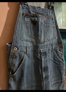 Guess Women&#39;s Navy Dungarees