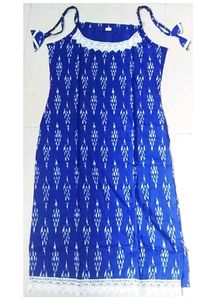 blue pure cute kurti
