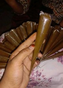 Henna Cones - Natural Mehndi. regular cone..20 bra