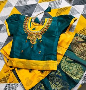 Traditional Wear Pavadai Sattai For Your Cute Ones