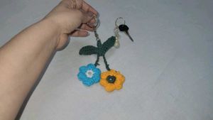 Flower Keychains