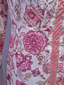 Floral Print Kurta