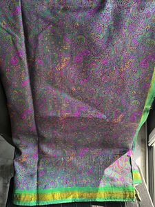 silk saree with zari boder