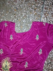 Rose Silk Suit