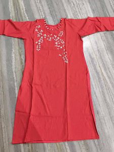 Coral Elegant Kurti