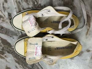 Yellow Converse Sneakers
