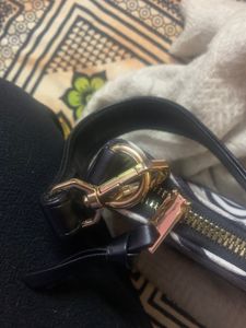 Black And White Trendy Hand Bag