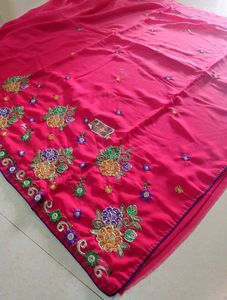 Embroidery designs Saree 😍