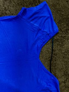 Bebe Blue Top