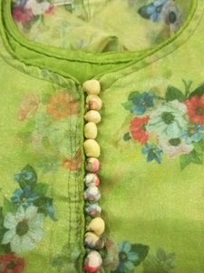 Floral Print Kurta