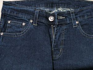 bebe Embellished Denim Jeans