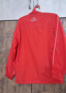HUMMEL BRAND SPORTS FULL HANDS LIGHT WEIGHT JACKET