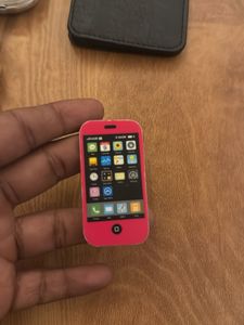 Pink Toy Phone rubber