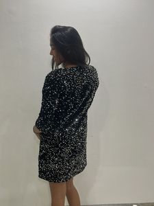 Sparkling Black Party Dress