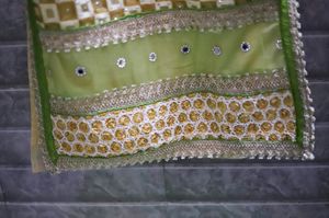 Stitched Kurta Plazo And Dupatta Set Wit