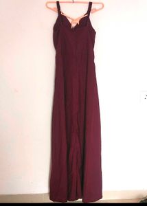 Burgundy Maxi Dress