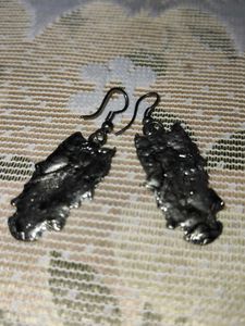 Silver Owl Earrings