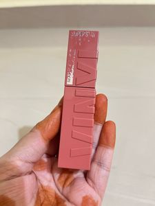 Maybelline Vinyl Ink Lipstick - Peachy 15