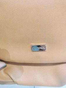 Tan Leather Shoulder Bag Minor Flaw