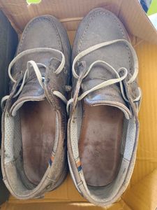 Brown Leather Casual Shoes