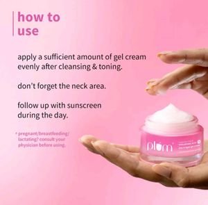 Plum Bulgarian Rose Gel Cream