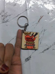Serial Killer Documentary Keychain