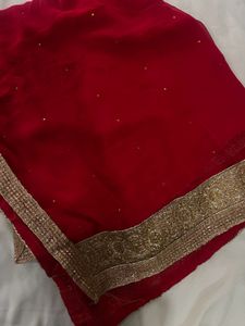 Red Dupatta