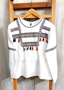 Boho Embroidered Top size-38-40