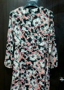 Floral Print Midi Dress