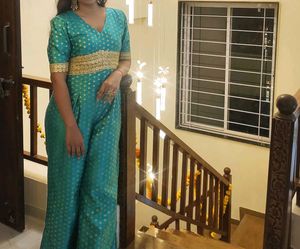 A Customized Designer Ethnic Jumpsuit