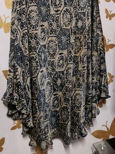 silk designer skirt
