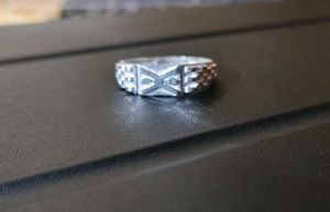 Silver Gents ring