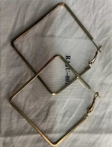 Square Hoop Earrings