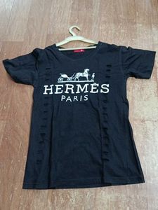 Hermes Paris Graphic T-Shirt