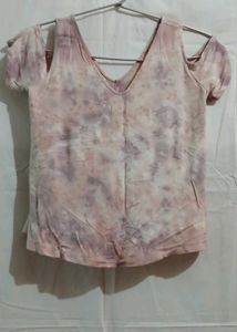 Shoulder Cut Tshirt