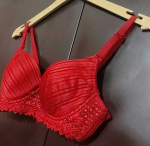 Red 🔴 Beautiful Bra For 34 Bust