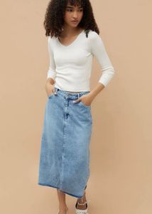 Ginger by Lifestyle Women SolidRibbed Regular Top