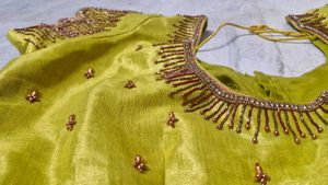 Embroidered Blouse Piece