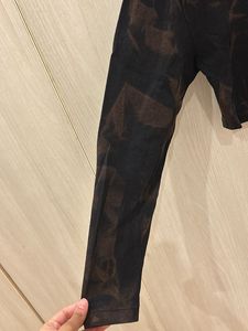 Brown Bkack Marbel Top (xs-s)