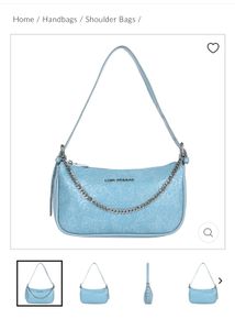 Chic Blue Shoulder Bag
