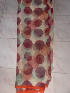 Daily Wear Sarees Without Blouse One Time Washable