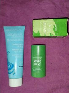 Skincare Set: Salicylic Acid & Green Mask Stick