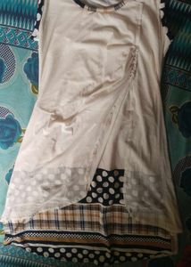 Not Sleeveless Cute Two-Piece Outfit ..